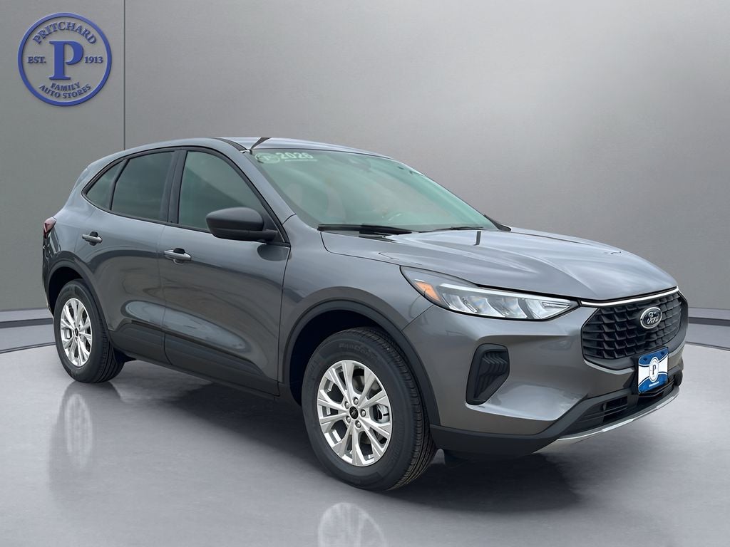 2026 Ford Escape Active in Carbonized Gray Metallic — front three-quarter view