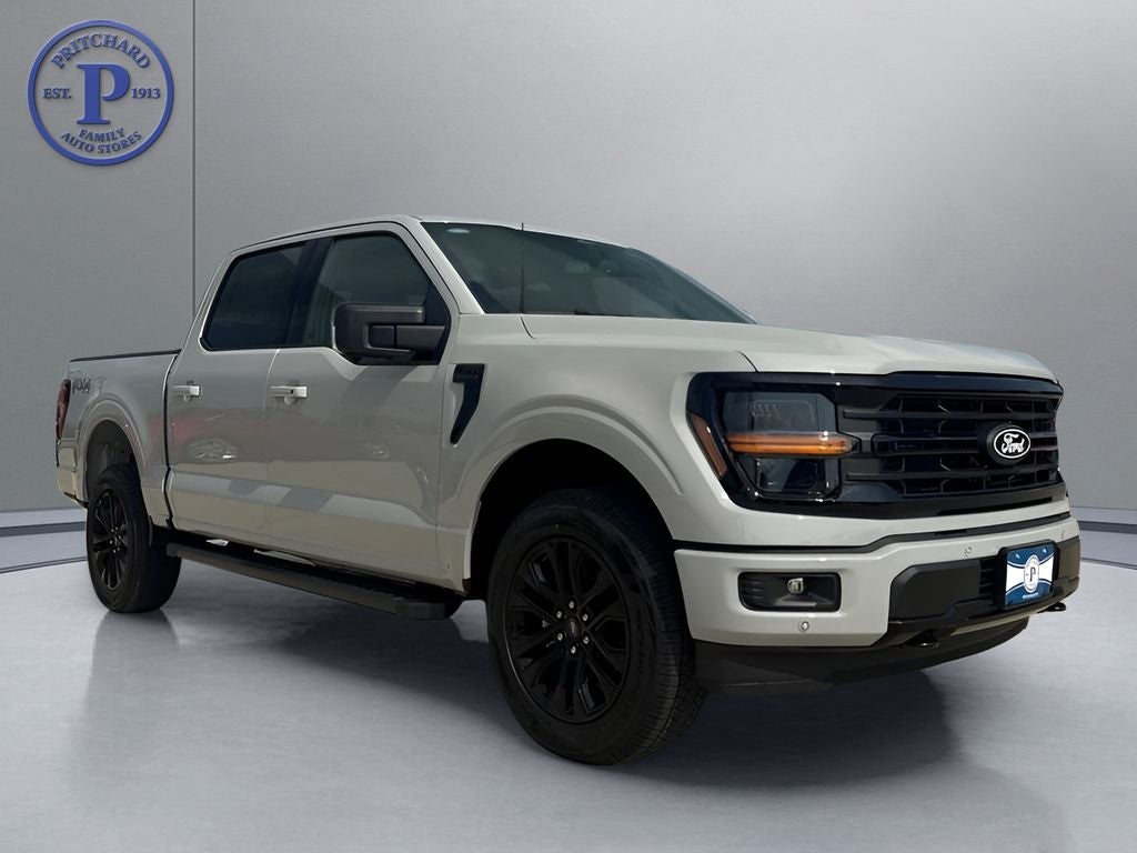 2026 Ford F-150 XLT in Avalanche — front three-quarter view