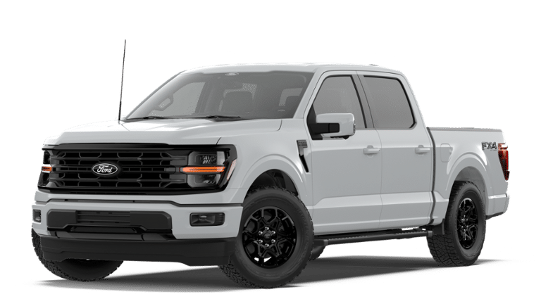 2026 Ford F-150 XLT in Avalanche — front three-quarter view